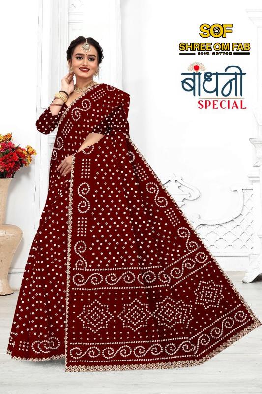 Dhayana bandhani special saree women clothing wholesale suppliers